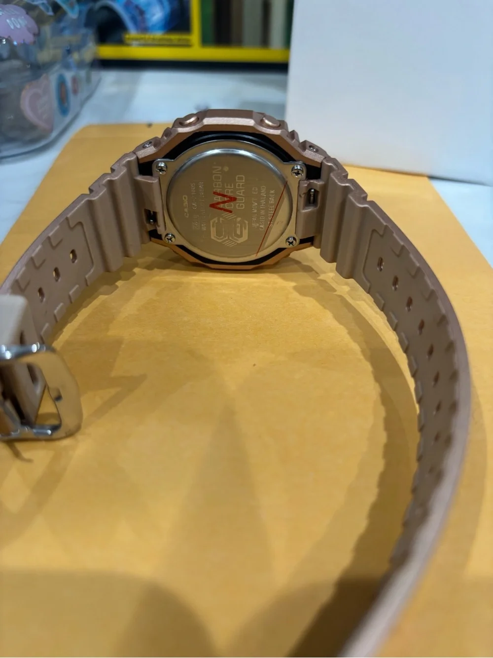 G-Shock Rose Gold Analog-Digital Sport Watch